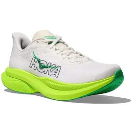 HOKA Mach 6 Herren Regular Weiß / Neon Lime 45,5