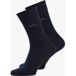 Brax Herren Socken Style 2ER HERRENSOCKEN navy, dunkelblau, Gr. 39-42