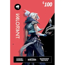 Riot Games Valorant Guthabenkarte 100 EUR