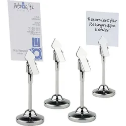 APS Tischkartenhalter 4er Set, Höhe: 100 mm