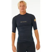 Rip Curl Dawn Patrol Upf Perf Kurzarm-rashguard - navy