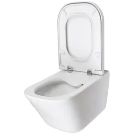 Roca Gap/Senso Square Wand-WC mit WC-Sitz Weiß