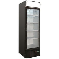Groju Flaschenkühlschrank mit Glastür Getränkekühlschrank Kühlschrank Gastro 460 L +2/8°C
