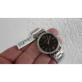 Esprit Uhr / Damenuhr Edelstahl-Band silbern Zirkonia #ES1L219M0055