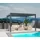 Weide Deluxe Pergola Voll Aliminium 3 x 4 m anthrazit