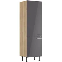 OPTIFIT Hochschrank Jonte984 60 x 58,4 x 211,8 cm Anthrazit