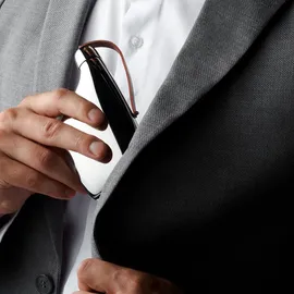 Georg Jensen Flachmann Edelstahl