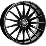 artFORM AF-401 black rim polished Alufelge schwarz