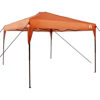 VidaXL Pop-up Pavillon Zelt Orange 300 x 300 cm