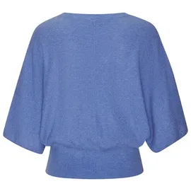 Copenhagen Studios Fledermausshirt Damen blau Gr.32/34
