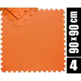 Eyepower 180x180 XL Trainingsmatte mit Rand - 4er Set 90x90 Bodenmatte