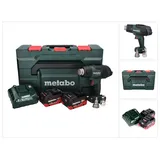 Metabo HG 18 LTX 500 Akku Heißluftgebläse 18 V 300 - 500 °C + 2x Akku 5,5 Ah + Ladegerät + MetaBox