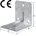 august vormann gmbh co kg Winkelverbinder 105 x 105 x 90 mm