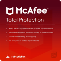 McAfee Total Protection 10 Geräte PKC DE Win Mac