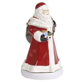 Villeroy & Boch Nostalgic Melody Santa 9 x 9 x 15 cm rot