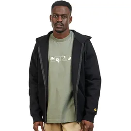 CARHARTT Hooded Chase Jacke Herren Gold/Schwarz