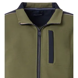 CasaModa Sweatjacke in Dunkelgrün | Gr.: 3XL