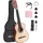 Vevor Konzertgitarre, 780 mm, Klassikgitarren-Starter-Set für Anfänger, mit Nylonsaiten, Gigbag, Gurt, Stimmgerät, zusätzlichen Saiten, Plektren, Kapodaster, Linde, für Einsteiger, Natur