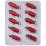 OVERTOYOU Gefälschte Blutkapsel, 10pcs Halloween Fake Blood Kapsel Plasma Pillen für Vampir Horror Lustiger Witz Pr