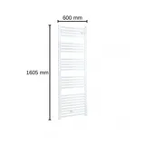 Evenes Handtuchheizkörper Jessica 1605 x 600 mm weiß
