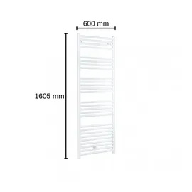 Evenes Handtuchheizkörper Jessica 1605 x 600 mm weiß