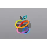 EppoBrand 2x Retro Spring Event Aufkleber für Apple Air Pro Macbook mit Nicht Leuchtende Logo