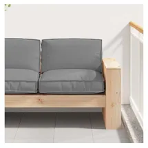 vidaXL Palettkissen 80 x 80 cm Grau