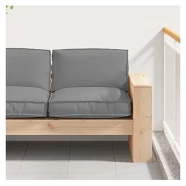 vidaXL Palettkissen 80 x 80 cm Grau