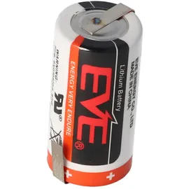 Eve CR17335 3V Lithium Batterie mit Lötfahnen oder Lötpaddel auswählbar
