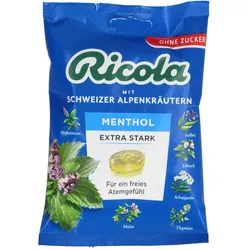 Ricola o.Z. Beutel Menthol Extra Stark