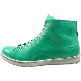 Andrea Conti Damen High-Top Sneaker 0341500 Schnür-Boots, Größe:42 EU, Farbe:Grün - 42 EU