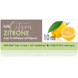 Höfer Chemie Duftöl Zitrone 10 ml