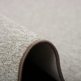 Snapstyle Snapstyle, Feinschlingen Velour Teppich, Strong Taupe 133x133cm