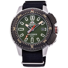 Orient M-Force Automatik Uhr mit Nylon Armband RA-AC0N03E10B
