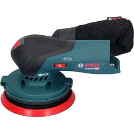 Bosch GEX 12V-125 inkl. 2x Akku 3,0 Ah + Ladegerät + Schleifset + L-Boxx