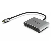 Inca Adapter ITPC-4 Typ C + 2xHDMI 4K30Hz,1xUSB-A,1xUSB-C