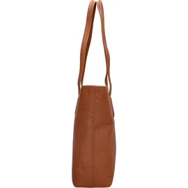 Valentino Pansy Shopper Kunstleder Brown