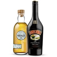 BAILEYS Irish Coffee Set: Irish Cream Likör (1 x 0.7 l) + Roe & Co Dublin Blended Irish Whiskey (1 x 0.7 l)