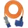 Brennenstuhl 1167650310 Strom Camping-CEE-Verlängerungskabel Blau, Schwarz, Grau, Orange 10 m, H07r
