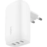 Belkin BoostCharge USB-C-Ladegerät mit drei Anschlüssen und PPS (67 W)