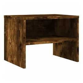 vidaXL Nachttisch Räuchereiche 40x30x30 cm Holzwerkstoff