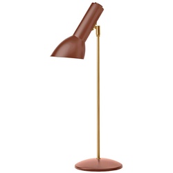 Cph Lighting - Oblique Tischleuchte Ziegelrot/Messing - cm