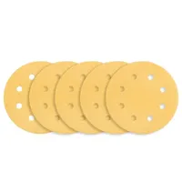 Graphite Klett-Schleifpapier 180 mm, K120, 5 Stück, mit 8