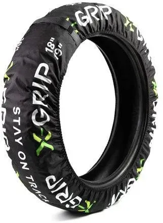 X-GRIP Reifenschoner - schwarz, 18