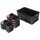 Prosperplast Modular Solution Werkzeugbox 7-tlg. rot/schwarz 52 x 32,9 x 21 cm