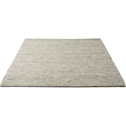 Wollteppich HOME AFFAIRE "Pirker", braun, B:190cm H:12mm L:290cm, Schurwolle, Teppiche, Wendeteppich, meliert, reine Wolle, handgewebt, Scandi, Wohnzimmer
