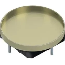 Hager MKR120BL25 Messingkassette R12 blind Belags T=25mm