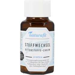 Naturafit Stoffwechsel Bitterstoffe+Cholin Kapseln