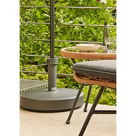 Siena Garden Schirmständer Kunststoff 25 kg Anthrazit