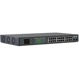InLine PoE+ Gigabit Netzwerk Switch 24 Port, 1Gb/s, 2xSFP,19"1HE (inkl. Winkel)